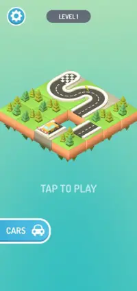 Flipped Road: Cars Puzzle 3D Screen Shot 0