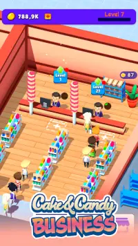 Idle Candy Factory - Tycoon Screen Shot 1