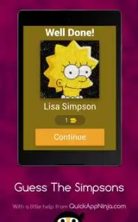 Guess The Simpsons Screen Shot 15