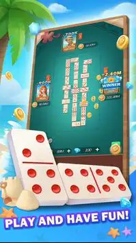 Domino Block:Gaple QiuQiu Online Game(Free dan) Screen Shot 0