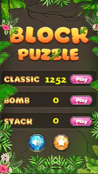 Block Puzzle - Jungle Classic Screen Shot 0