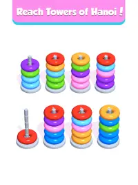Hoop Stack - Color Puzzle Game Screen Shot 8