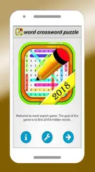 Word Search Crossword Puzzle Screen Shot 1