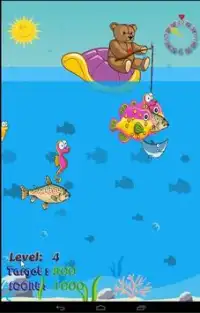 Bear fishing game Free Screen Shot 4