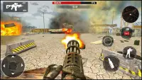 機関銃の射撃: 鉄砲のゲーム 2020, 新しい戦うゲーム- 銃器ガンシューティング：戦争シュート Screen Shot 3