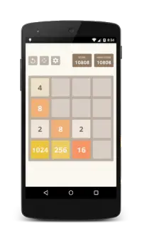 2048 Math Puzzle Game Screen Shot 0
