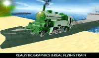 Beach Flying Train Simulator Screen Shot 5