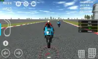 Corrida de moto 3D Screen Shot 6