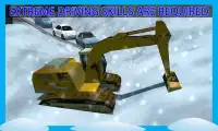 Снег плуг грузовик симулятор Screen Shot 3