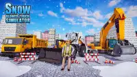 Real Snow Blower Truck Excavator Plow Games Screen Shot 7