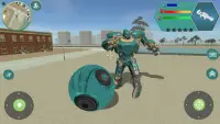 Futuristic Robot Ball Transform Battle City Screen Shot 0