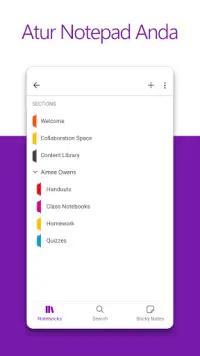 Microsoft OneNote: Save Notes Screen Shot 2