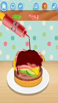 Burger Maker Game Memasak Screen Shot 3