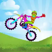 Super Bike Highway Hill Climb Screen Shot 0