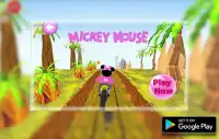 Race Mickey bike Minnye Screen Shot 1