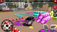 Super Real Multistory  3D Crazy Car driving Game Screen Shot 1