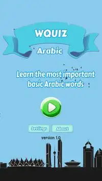 W Quiz Arabic Beginner Screen Shot 0