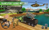 US Army Cargo Transport Truck Driving Simulator Screen Shot 3
