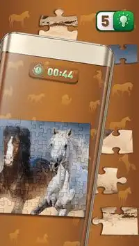 Pferde Puzzle Spiele Screen Shot 3