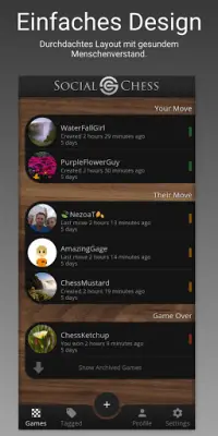 SocialChess - Online Schach Screen Shot 6