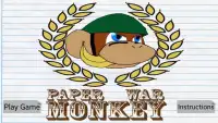Paper War Monkey Screen Shot 0