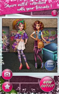Dress up Game: Dolly Hipsters Screen Shot 9