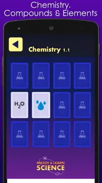 Match and Learn : Science Memory Match Cards Game Screen Shot 2