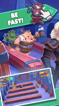 Tap Tap Beer - Arcade Fantasy Tavern and Bar Game Screen Shot 0