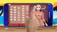 لعبة تلبيس الحجاب والعبايات اسلامية - العاب بنات Screen Shot 2
