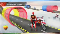 Mega Ramp: Bike Sim Stunt Game Screen Shot 6