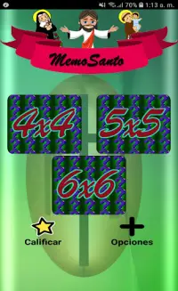 Juego de Memoria: MemoSanto Screen Shot 0