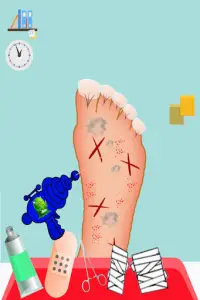 Foot Doctor - เกมหมอดูแลเท้า Screen Shot 1