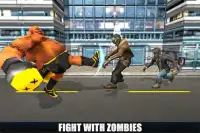 Monster Hero vs Zombies - letzte Stadt Schlacht Screen Shot 1