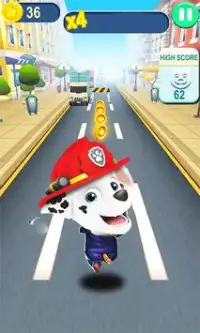 Paw Marshall - Runner-Online Rush Screen Shot 1