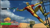 Superhero penembakan medan perang:permainan perang Screen Shot 0