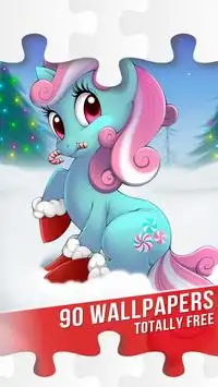 Little Pony Puzzle for Kids Screen Shot 0
