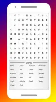 word crossword puzzle 2017 Screen Shot 4
