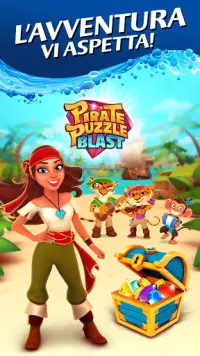 Pirate Puzzle Blast - Match 3 Adventure Screen Shot 4