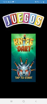 Juegos de Dardos (KNIFE DART) Screen Shot 0