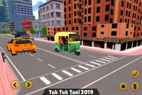 Offroad Tuk Tuk Rickshaw Taxi Sim 2019 Screen Shot 3