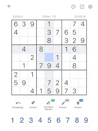 Sudoku Klassische Puzzlespiele Screen Shot 7