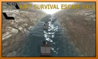 Raft Survival Escape Race Game Screen Shot 2