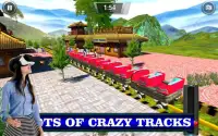 Roller coaster vr thrills simulador 3d Screen Shot 4