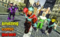 Grand Superheroes Clash: Fighting League Screen Shot 2