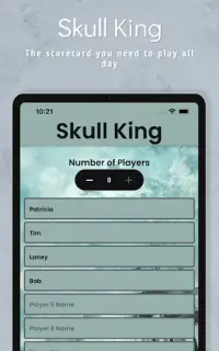 Skull King Scorekeeper Screen Shot 3