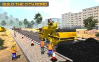 रोड बिल्डर सिम: सिटी रोड निर्माण खेल 2018 Screen Shot 2