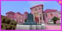 Map Barbie Pink House MCPE Screen Shot 0