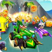 Super Herobots Road Battle