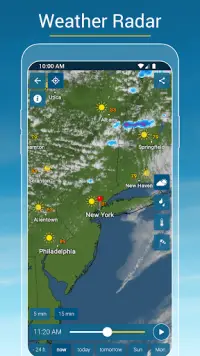 Weather & Radar - Storm radar Screen Shot 2