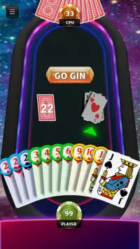 Gin Rummy - How to Play Gin Card Game for Beginner Screen Shot 3